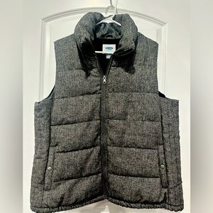 Tweed Puffer Vest